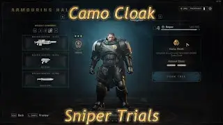 Warhammer 40k Space Marine 2 - Sniper Trials - Camo Cloak