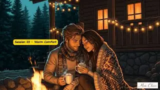 Session 03 - Warm Comfort | Mon Ch&eacute;ri | Cozy Ambient Lo-Fi with Fireplace Sounds for Calm & Peace