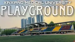 Playground of my university || Xinxiang medical university || study in China 🇨🇳 || #henan ||