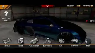No Limit Drag Racing 2.0  AUDI R8 5.4 BASE TUNE