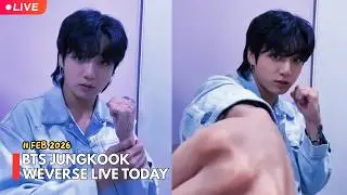 BTS LIVE 🔴 Прямая трансляция Чонгука (11.02.2026) Полная трансляция Чонгука на Weverse сегодня💜