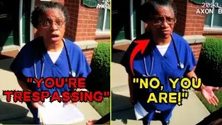 Officer Tells Doctor She’s Trespassing at Private Residence — Badge Gone After $2M Verdict