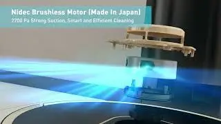 Uoni V980Plus Robot Vacuum Cleaner with Self-Emptying Dustbin - Lidar Navigation Robotic Vacuums