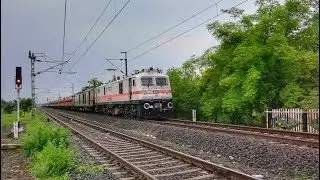 [5 in 1] LHB+ICF SF Train's 100+ Action ||With Celebrity Loco Cauvery+Tamilnadu+Humsafar+Azadhind