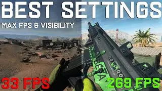 BEST! MW2 Settings For FPS BOOST And WARZONE Performance!