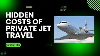 Hidden cost of private jet travel
