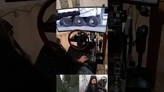 Грузоперевозки по льду в American Truck Simulator #simsetup #simrig