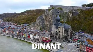 Dinant - Belgium - 4K Drone Scenic Film