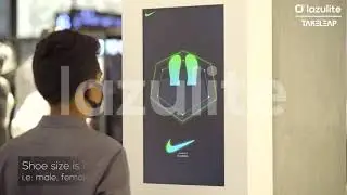 Measure Up Experience for Nike | Sensor-based Shoe Size Measurement Device | Retail Marketing Tech