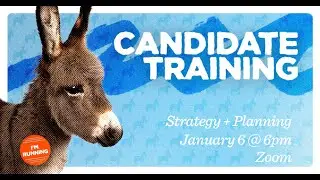 Candidate Training: Strategy and planning