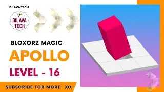 Bloxorz Magic - APOLLO Level - 16 | Bloxorz - Block And Hole | Gameplay | Walkthrough | Dilava Tech