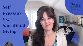 Self Pressure Vs  Living Sacrificially & Chronic pain.