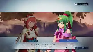 Fire Emblem Warriors - Sakura and Tiki Support Conversation