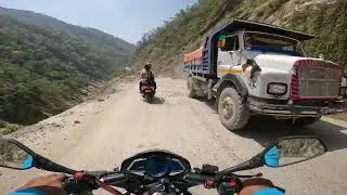 Butwal To Dobhan दोभान | Siddhartha Highway  | Nepal  Solo Trip | Moto Vlog | June 01 GOPRO253