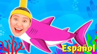 Familia Dedos de Tibur&oacute;n | V&iacute;deos para ni&ntilde;os | Babanana Espa&ntilde;ol