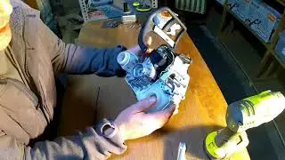 STIHL MS170 MS180 2-MIX TEARDOWN, RECOIL AND CHAIN BRAKE REMOVAL