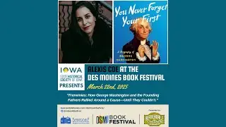 Alexis Coe at the DSM Book Festival