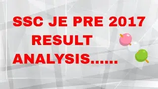 #SSCJE  pre result analysis part1...#sscscam #SSCKIGOLI