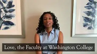 Washington College Faculty message to Students