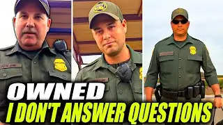 Dumb Cops Get OWNED at Checkpoint!&ldquo;I Don&rsquo;t Answer Questions&rdquo; ID Refusal WIN!