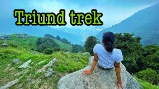 My first trekking experience | Triund trek #trekking #trek #triund