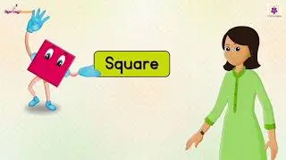 Square Shapes Song For Kids | Nursery Rhymes For Children | Shape Song 1