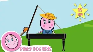 Pinky's Farm 15 Mins | Farm Animals Education Song | Kids Songs & Nursery Rhymes | Pinky Toe Kids