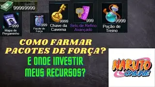 Como juntar pacotes de for&ccedil;a e onde investir meus recursos? Naruto Online