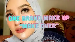 One brand make up tutorial + Color stick matte crayon MAKE OVER  (BLAKE ) TERLALU LOVEEE.....