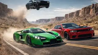 GLICKNAUSE 0035 VS DODGE CHARGER SRT HELLCAT | AMERICAN BLAZE S2