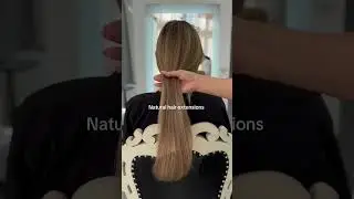 Natural volume with hair extensions #foryou #hairextensions #hair #hairtok #haircare #hairideas
