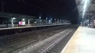 Amtrak Siemens ACS-64 #665 With 10-Car Northeast Regional at Hamilton, NJ