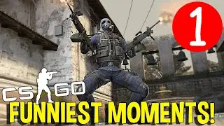 NEW CS:GO FUNNIEST MOMENTS #1 | Gaming Replay