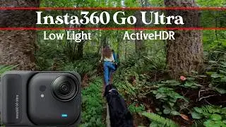 Insta360 Go Ultra: Low Light & Active HDR Test