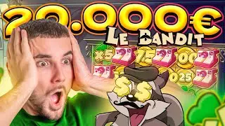 J'AI ENFIN EU LES 5 SCATTERS SUR LE BANDIT DANS CETTE OUVERTURE !!!! 🤯 (20.000&euro;)
