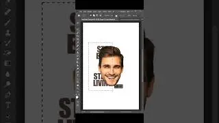 Half face text portrait effect in Adobe Photoshop#half #face #text #effects #portrait