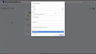 Creator - Add New Project