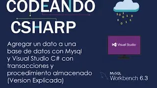 insertar un registro en una base de datos con procedimiento almacenado y transaccion