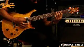 รีวิว Prs P22 Trans Amber 2012 Piezo