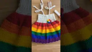 Crochet 1 Year baby girl dress pattern/ crochet baby dress pattern/ crochet frock  #crochet #viral