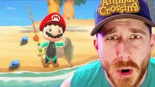 Let's Play Animal Crossing: I FINALLY Caught My First Ever Shark!!