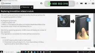 Mazda 3 2020 Replacing Immobilizer related module