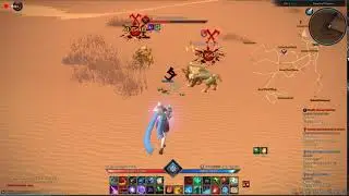 TERA Online - Sorcerer Elf DPS Skills  II