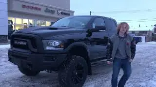 2019 Ram 1500 Classic Warlock Rig Ready Ram | 20,123 Km - Night Edition | STK# P1168 |Redwater Dodge