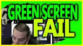 How NOT to Setup a Green Screen for OBS - Happy Gamer Fails