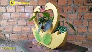 30 videos of making beautiful waterfalls and flower pots