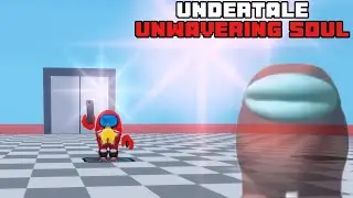 босс Among Us мучает меня 14 минут подряд в Undertale unfrauring soul...