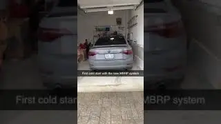2020 VW MK7 GLI MBRP Catback exhaust Cold Start