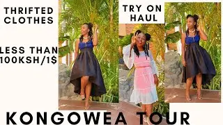 Kongowea Market Tour/ thrifted clothes for less than 100ksh=1$