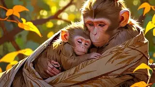 🌙 Embark on a Whimsical Woodland Journey with Soothing Animal Lullaby! 🐨 Little Monkey's Lullaby